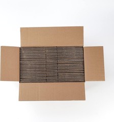 6x6x6 Inches White Shipping Boxes Set of 25
