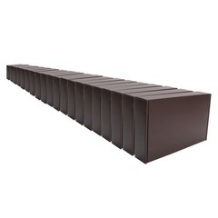 Brown Shipping Packaging MEIANJU L10.5xW6.3xH2 inch Hard Corrugated Cardboard