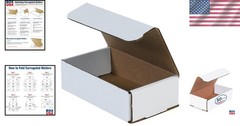 Lightweight 7″ x 4″ x 2″ Corrugated Mailers – Perfect for Safe Shipping 50-Pack