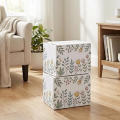 8x6x6 Shipping Boxes 40 Pack White Corrugated Cardboard Packing Moving Small