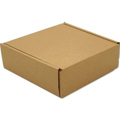 50 PCS 6x6x2 Inch Brown Small Corrugated Cardboard Shipping Boxes Mailer