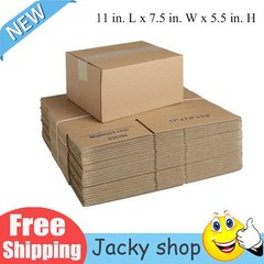 30 Count Shipping Box Recycled Corrugated Box Lightweight Packing Business NEW