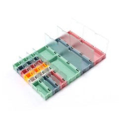 MINI Colored Plastic Storage Boxes Object Electronic Component SMD kit Assembly