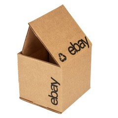 eBay-Branded Boxes With Black Color Logo 4″ x 4″ x 4″ FREE SHIPPING USA