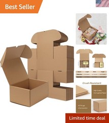 Brand New 8x6x4 Brown Cardboard
