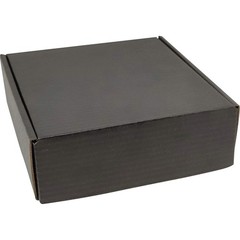 50 Pack 6x6x2″ Small Black Shipping Boxes Mailer Corrugated Cardboard Boxes