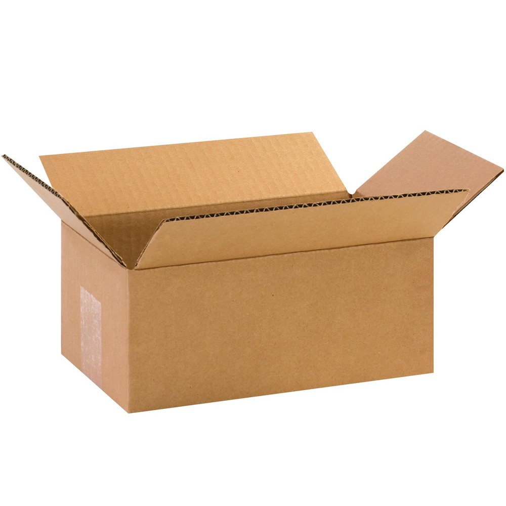 BOX USA 10 x 6 x 4 Corrugated Cardboard Boxes, Small 10″L x 10 x 6 x 4, Kraft