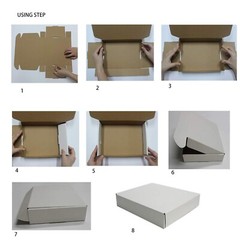 30 Pack 11×8.75×2 Inch Corrugated Box Mailers- White Cardboard Shipping Box C…