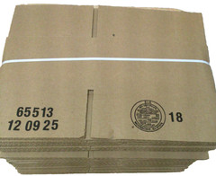 8x6x4 Cardboard Paper Boxes Corrugated Shipping Boxes 32 ECT 25/bndle “18”