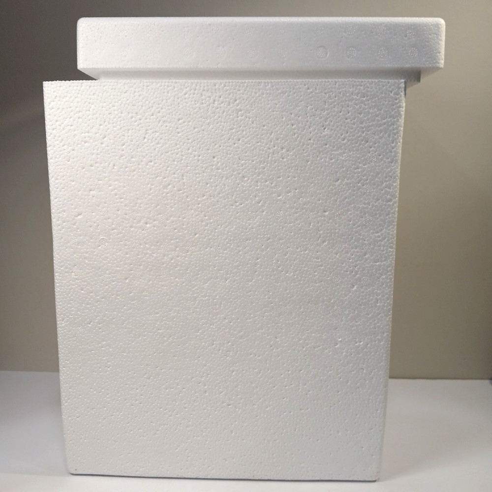 NEW Styrofoam Shipping Cooler 8.25 x 6.25 x 12 Inside Insulated Shipper With Box