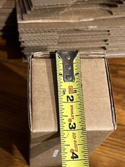 40 Corrugated Shipping Mailer Packing Boxes 7x3x3”