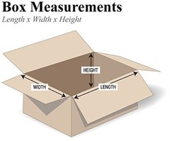 50 Pack 8x6x6 Corrugated Shipping Boxes Cardboard Mailer Carton 26 ECT