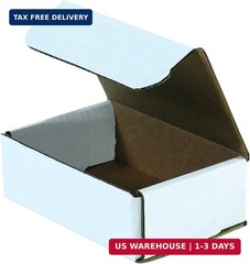 Partners Brand 6x4x2 Corrugated Cardboard Boxes, 6″L x 4″W x 2″H, Pack of 50| Sh