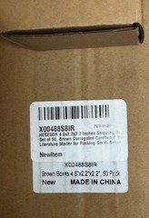 50pcs- 4.6×2.2×2.2 Cardboard Paper Boxes Mailing Packing Shipping Box’s