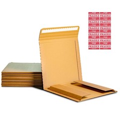 Vinyl Record Shipping Boxes (10pk)  LP Mailer  Holds 1 – 8 12 inch Records