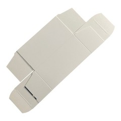 Climax Gloss White Gift Boxes 5.25×2.75×2.75 Folding Packaging Boxes – 50 Pcs