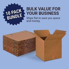 32-ECT Strength Shipping Boxes 24x24x24 10-Pack
