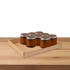 50 Per Bundle 15x12x1 3/4 Kraft Corrugated Trays ECT-32
