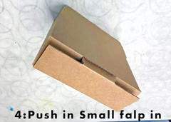 25 Pieces 9″ x 6″ x 3″ Corrugated Security Mailer Shipping Box