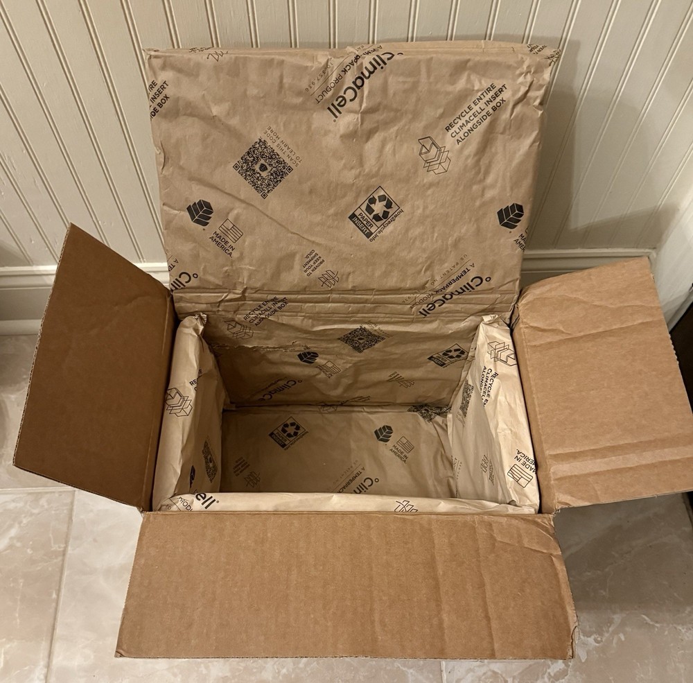 Insulated shipping cooler 16″ x 11″ x 12″ outside measurements
