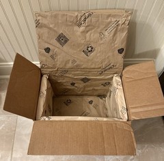 Insulated shipping cooler 16″ x 11″ x 12″ outside measurements