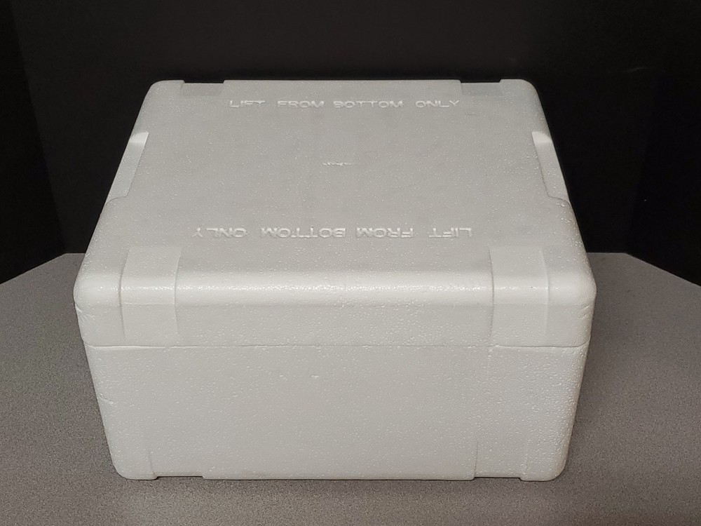 Thermosafe Insulated Styrofoam Container Cooler OD=15.5″W X 15.5″L x 9″ H