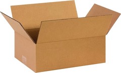 Partners Brand 14x10x5 Corrugated Cardboard Boxes, 14″L x 10″W x 5″H, Pack of…