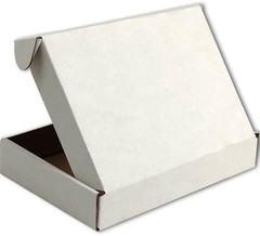 50 Pack White Corrugated Shipping Mailer Small Packaging Packing Boxes 6x4x1”