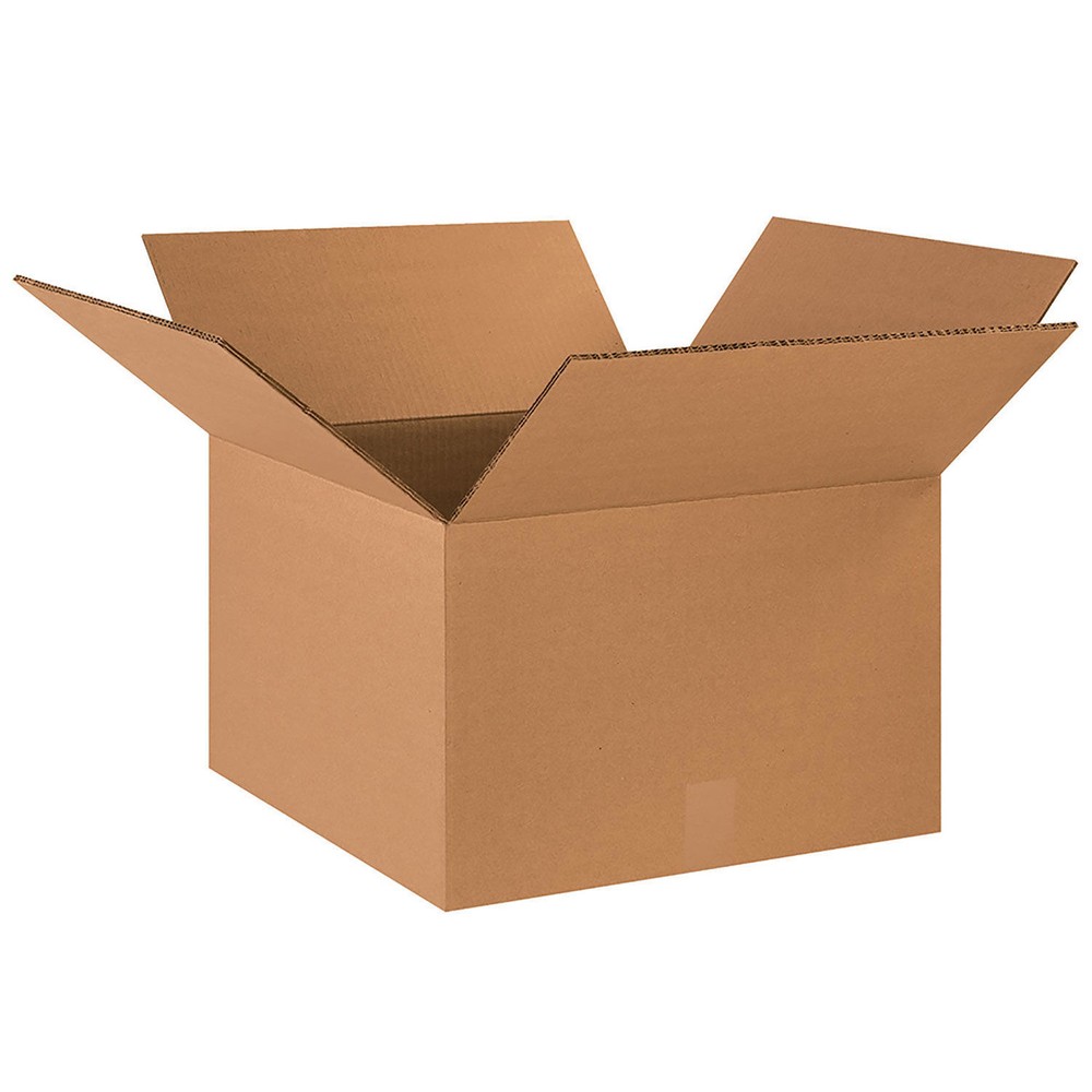 18″ x 18″ x 12″ Heavy-Duty Double Wall Cardboard Corrugated Boxes Lot of 10