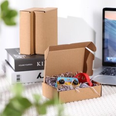5×2.7×1.5-inch transport box in bulk brown, used for packaging mailed gifts