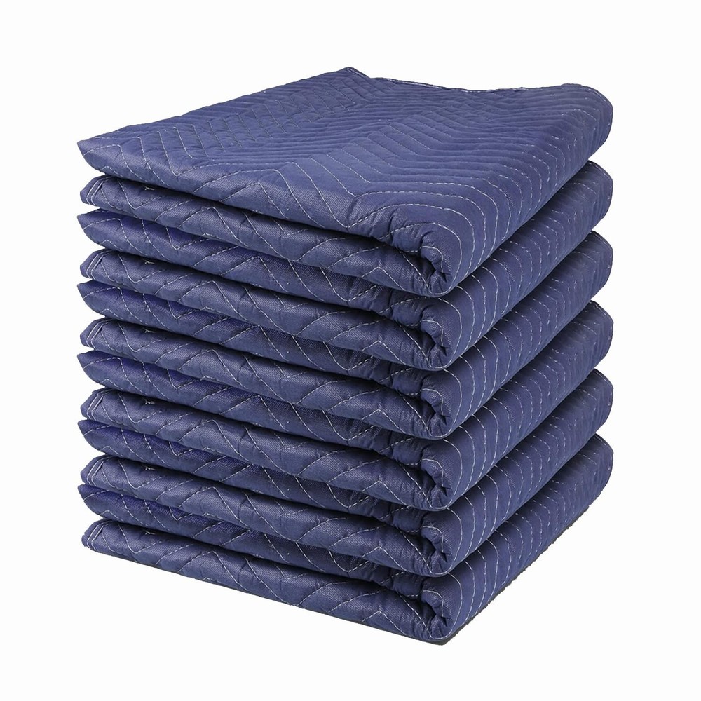 Moving Blankets 40 x 72in Heavy Duty Packing Blankets for Furniture Moving Wr…