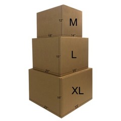 UBMOVE 5 Room Moving Kit 50 Big Moving Boxes & Moving Supplies