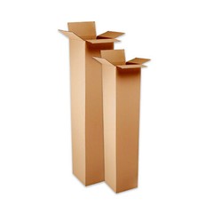 4 x 4 x 40″ – Tall Corrugated Boxes – ECT-32, 25/Bundle