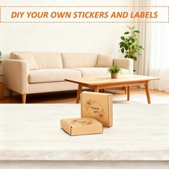 Brown 4x4x1 In Corrugated Cardboard Literature Mailer Shipping Boxes 100 Pk