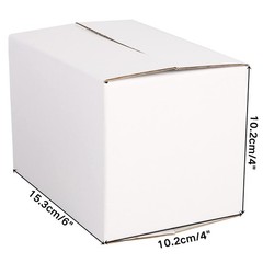 Peohud 40 Pack Small Cardboard Boxes, 6 x 4 x 4 inches Mailing Boxes, Corruga…