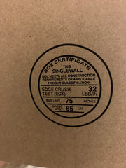 ebay 15″ x 10″ x 6″ CARDBOARD BOX – 65 lb – SINGLE BOX