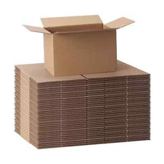 40 Packs 6x4x3 Shipping Boxes Corrugated Cardboard Mailing Shipping Boxes