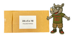24″ x 5″ x 18″ Cardboard Corrugated Box – SIDE LOADING