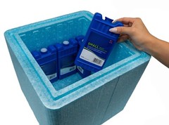 EPE USA Insulated Cold Shipping Box w/Foam Cooler Reusable Recyclable theBOXcold