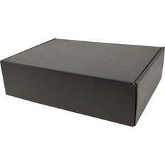 Black Shipping Boxes for Small Business Pack of 20-12x9x4 inches Cardboard Co…