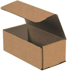 50 9″ x 5″ x 3″ Kraft Corrugated Mailers Die Cut Tuck Flap Boxes
