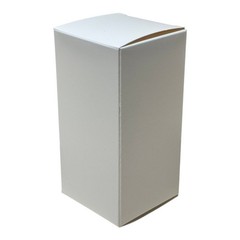 Climax Gloss White Gift Boxes 5.25×2.75×2.75 Folding Packaging Boxes – 50 Pcs