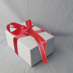 8x6x4 Shipping Box, White Mailing Corrugated Cardboard Boxes for Packing Smal…