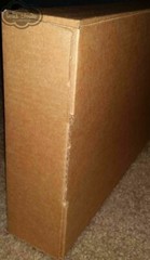CORRUGATED CARDBOARD 12x10x3 SECURITY TAB Packing Shipping Mailing BOX – 25 PACK