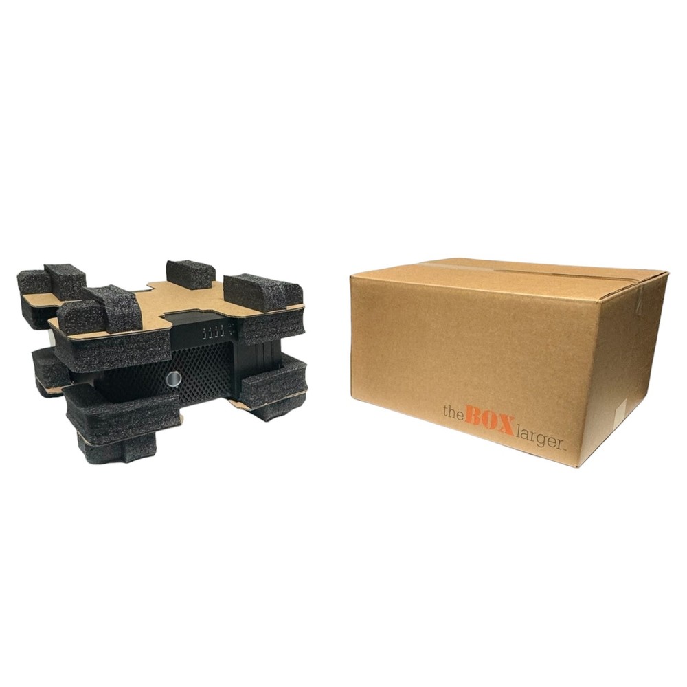 EPE USA Universal Desktop Computer Tower Shipping Box, theBOXlarger