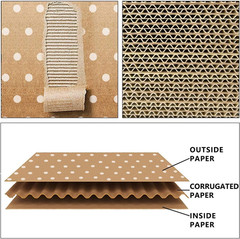 Green Recyclable Cardboard Small Gift Mailer Boxes for Shipping Packaging Craft