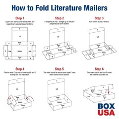 Kraft Literature Mailers 11.13×8.75×4″ 50pc Strong Corrugated USA Made