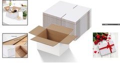 Lightweight 7x5x4 Inch Shipping Boxes – 25 Pack, Easy Assembly & Protection