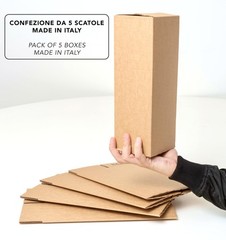 Shipping Boxes Long for Shipping and Wine Bottles – 30 x 10 x 10 cm Made in…