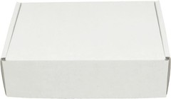 Lightweight White Corrugated Shipping Boxes, 5-Pack 6x4x2.3 for Safe Transit